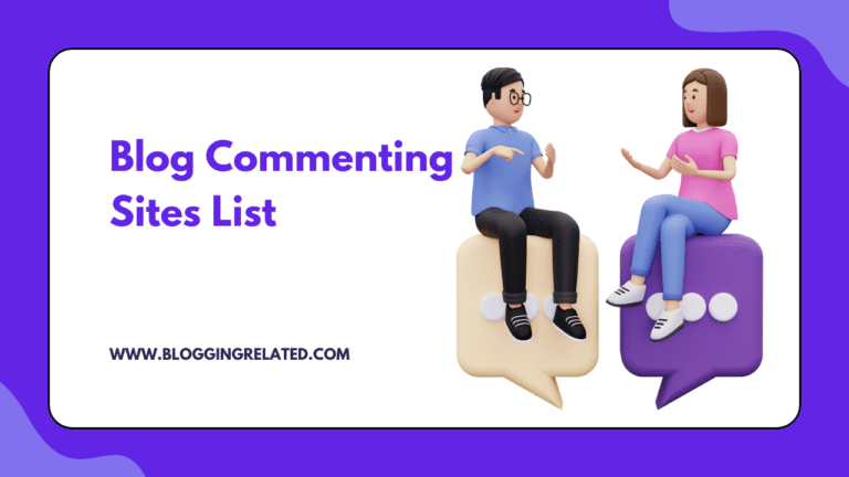 Blog Commenting Sites List