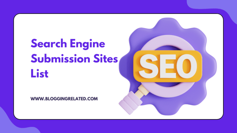 Search Engine Submission Sites List