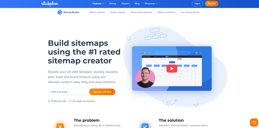 Slickplan Sitemap Builder